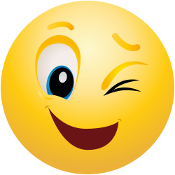 Winking Emoticon PNG Clip Art - Best WEB Clipart