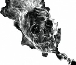 smoke vapor skull freetoedit