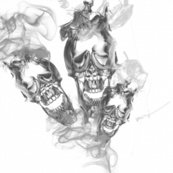 triple skull smoke png transparant 7 by Cakkocem on DeviantArt