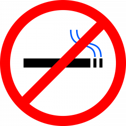 Clipart - No Smoking