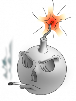 Free Image on Pixabay - Bomb, Dangerous, Smoking, Explosion | Tattoo