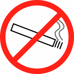 No Smoking Sign Clip Art at Clker.com - vector clip art online ...