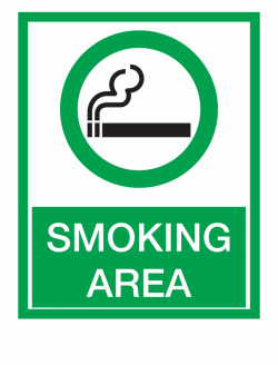 Smoking Area Cigarette Drinking Area Smoking - Khu Vực Hút ...