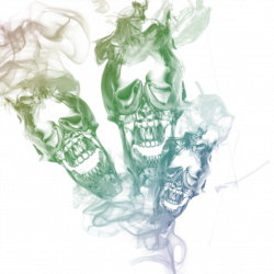 triple skull smoke png transparant 8 by Cakkocem | 20 SMOKE PIC PNG ...