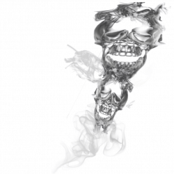 double skull smoke png transparant 5 by Cakkocem | 20 SMOKE PIC PNG ...