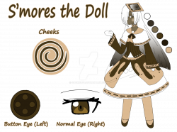 FNaF OC: S'mores the Doll Reference Sheet by cookiejo1 on DeviantArt