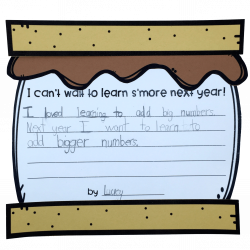 S'more Fun Writing Craftivity | Lucky To Be In First