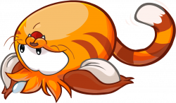 Image - Cat Puffle Rolling around.png | Club Penguin Wiki | FANDOM ...