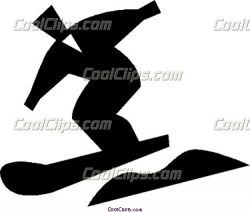 Coolclips Snowboarding Clipart