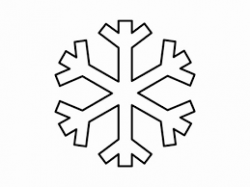 Image result for snowflake clipart black and white ...