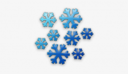 Dark Blue Clipart Snowflake - Snowflake Cluster - 420x420 ...