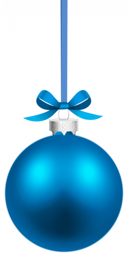 blue hanging christmas ball png - Free PNG Images | TOPpng