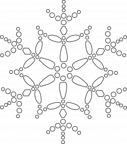 Snowflake Colouring Pages | Pinterest | Snowflake pictures ...