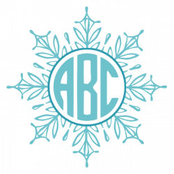 Free Custom Snowflake Monogram | Customize Online