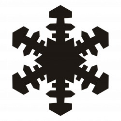 Snowflake Silhouette Cliparts Zone Within | o-val.me