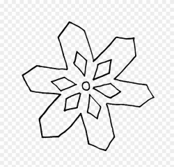 Collection Of Snowflake Drawing Patterns High - Simple ...