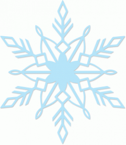Single snowflake | Paper Snowflakes | Silhouette design ...