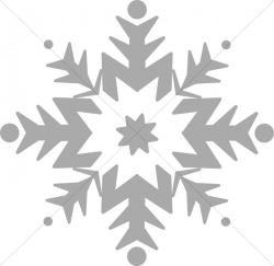 Snowflake in Gray Scale | Snowflake Images