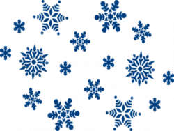 Blue Snowflakes Clip Art at Clker.com - vector clip art online ...