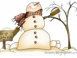 Country Snowman Clipart 3 - 236 X 257 | carwad.net