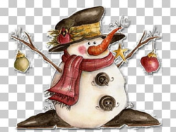 Snowman Clipart folk art 13 - 310 X 296 Free Clip Art stock ...