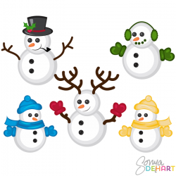 Free Cute Snowman Clipart, Download Free Clip Art, Free Clip ...