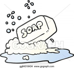 Vector Stock - Cartoon bar of soap. Clipart Illustration gg84318434 ...