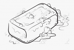 Soap Clipart Black And White - Soap Sketch #446481 - Free ...