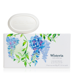 Caress and cleanse skin in one gentle sweep with Wisteria Triple ...