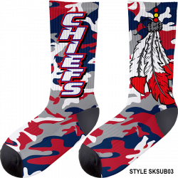 Dye Sublimated Light-Weight Crew Socks | Pro-Tuff Decals