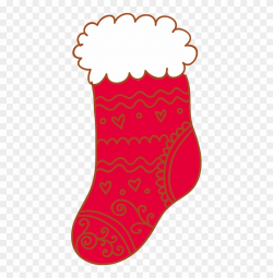 Christmas Sock Hosiery Socks, HD Png Download - 401x778 ...