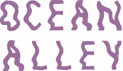 Logo Socks (Black w/Purple Text) — 24Hundred