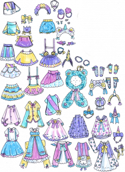 Custom Mix and Match outfits 9 by Guppie-Vibes on DeviantArt