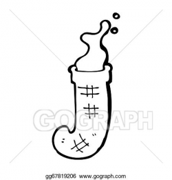 Drawing - Cartoon smelly old sock. Clipart Drawing ...