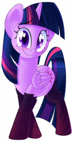 Twilight wearing some kinda spacey-socks by January3rd on DeviantArt