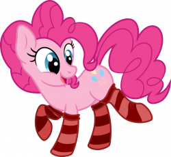 Pinkie Pie-is in striped socks [Commission] by KyssS90 on DeviantArt