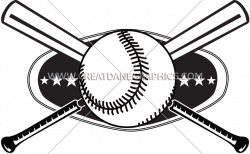 Baseball Grunge Sticker | Production Ready Artwork for T-Shirt Printing
