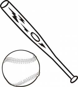 Baseball bat softball bats crossed clipart 2 - Clipartix
