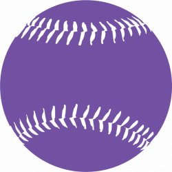 Purple Softball Cliparts - Cliparts Zone