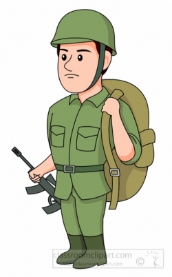Soldier free military clipart clip art pictures graphics ...