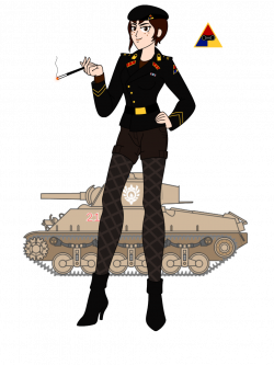 MM! AU: Mistral Armored Corps General Lutina Adel by Soundwave3591 ...