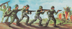 Soldiers IN Battle premium clipart - ClipartLogo.com