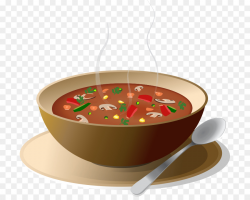 Chicken soup Tomato soup Vegetable soup Clip art - stewed ...
