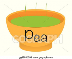 Vector Stock - Pea soup bowl. Stock Clip Art gg89685054 ...