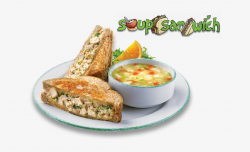 Chicken Soup Clipart Soup Sandwich - Soup & Sandwich ...