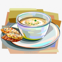 Bread And Soup Clip Art #48822 - Free Cliparts on ClipartWiki