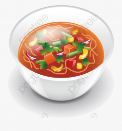 Vegetable Soup Clipart - Minestrone Soup Illustration ...
