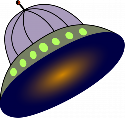 Clipart - flying saucer