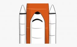 Spaceship Clipart Space Exploration - Cartoon Space Shuttle ...