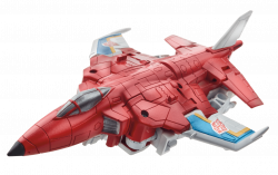 Red Transformers Plane transparent PNG - StickPNG